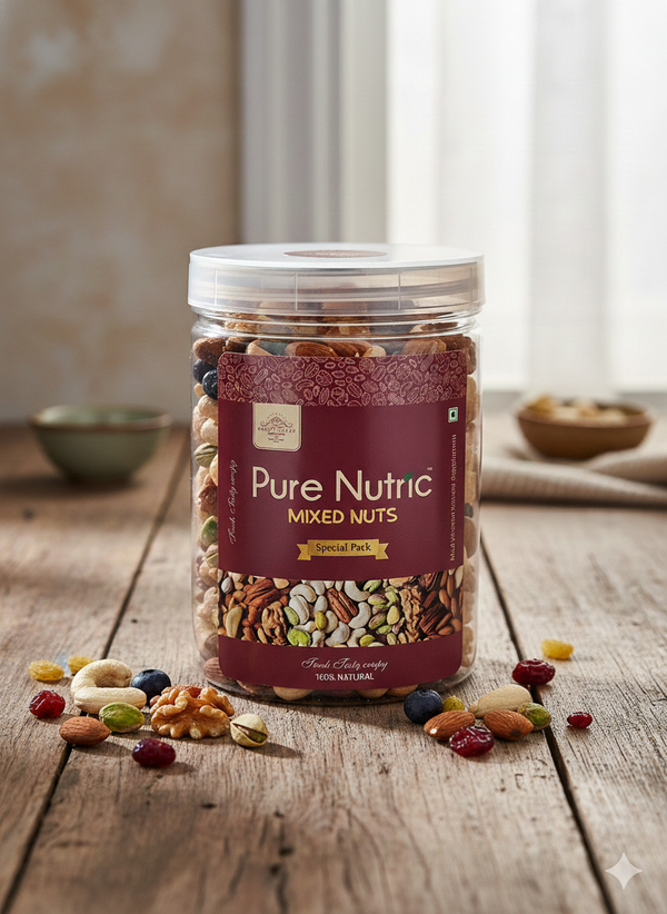 Premium Mixed Nuts – Fresh, Tasty & Crispy Special Pack (370g)